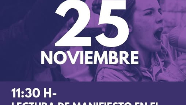 Día internacional de la eliminación de la violencia contra la mujer