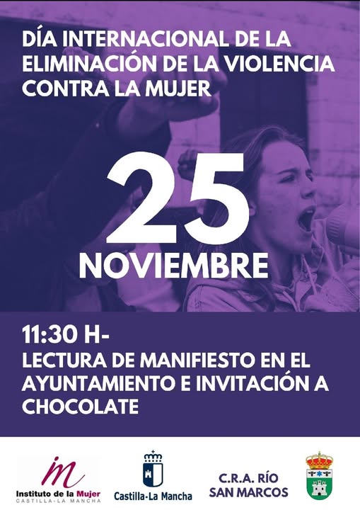 Día internacional de la eliminación de la violencia contra la mujer